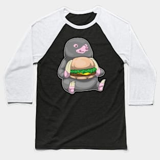 Mole Burger Baseball T-Shirt